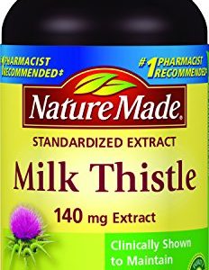 Nature Made Milk Thistle 140 mg Capsules 50 Ct