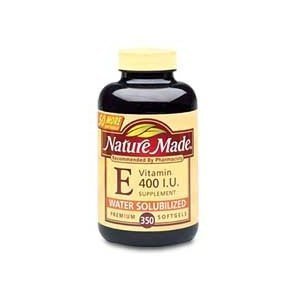 Nature Made Vitamin E 400 IU Water Soluble 350 Softgels by Nature Made