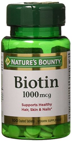 Nature's Bounty Biotin 1000 mcg Vitamin Supplement Tablets 100 ea 1 Nature's Bounty Biotin 1000 mcg Vitamin Supplement Tablets 100 ea