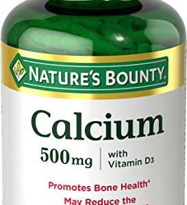 Nature's Bounty Calcium 500 mg w Vitamin D  300 Tablets