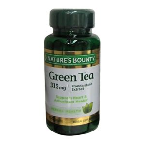 Nature's Bounty Green Tea Extract  315mg  100 Capsules (Pack of 2)
