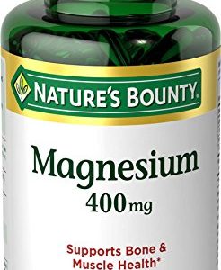 Nature's Bounty Magnesium 400 mg  75 Softgels