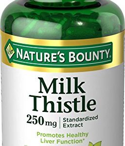 Nature's Bounty Milk Thistle 250 mg Capsules 200 ea