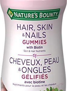 Nature's Bounty Optimal Solutions Hair  Skin and Nails Gummies  80 ea (Pack of 2)