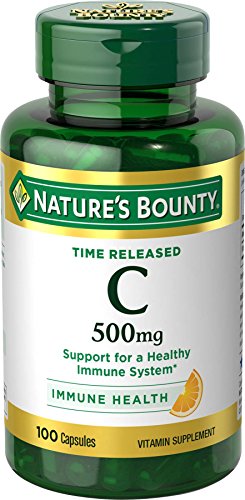 Nature's Bounty Vitamin C 500 mg  100 Time Release Capsules