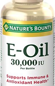 Nature's Bounty® Vitamin E-Oil 30 000 IU (Topical or Oral)  2 5 ounces