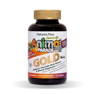 Nature's Plus Animal Parade Gold-Children's Multi-Vitamin 120 count