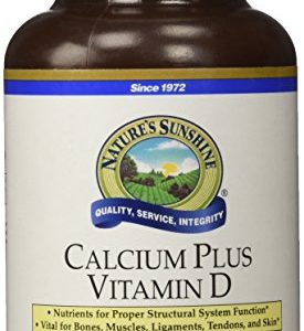 Nature's Sunshine Calcium Plus Vitamin D (150 tabs) NEW SIZE