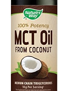Nature's Way 100  Potency Pure Source MCT Oil From Coconut- Certified Paleo  Certified Vegan- Non-GMO Project Verified  Vegetarian  Gluten-free  Flavorless  No Filler Oils  Hexane-free- 16 Fluid Ounce