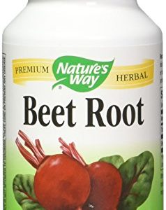 Nature's Way Beet Root Powder Capsules 500 mg  100-Count (Pack of 3)