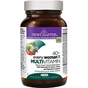 New Chapter Every Woman II 40   Women's Multivitamin Fermented with Probiotics   B Vitamins   Vitamin D3   Organic Non-GMO Ingredients - 96 ct