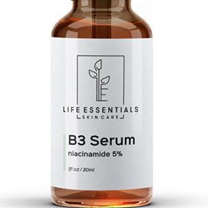 Niacinamide 5  Vitamin B3 Serum - Best Anti Aging Face Cream - Tightens Pores  Reduces Wrinkles  Boosts Collagen   Repairs Skin - 1 Oz