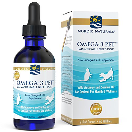 Nordic Naturals Omega 3 Pet - Fish Oil Liquid Small Dogs Cats Omega-3s EPA DHA Supports Skin Coat Joint Overall Health In Triglyceride Form Optimal Absorption 2 Ounces 1 Nordic Naturals Omega 3 Pet - Fish Oil Liquid Small Dogs Cats Omega-3s EPA DHA Supports Skin Coat Joint Overall Health In Triglyceride Form Optimal Absorption 2 Ounces