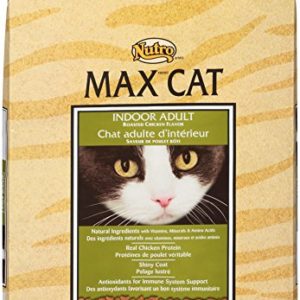 Nutro MAX CAT Indoor Adult Roasted Chicken Flavor Dry Cat Food (1)16 Pounds  Rich in Nutrients and Full of Flavor  Supports Healthy Joints   Healthy Skin and Coat