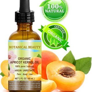 ORGANIC APRICOT KERNEL OIL Australian  100  Pure   Virgin   Unrefined Cold Pressed Carrier Oil  2 oz-60 ml  For Face  Hair and Body