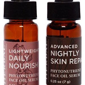 Ora's Amazing Herbal Phytonutrient Face Oil Serum (A Little Bit Of Both Minis  Travel Size) Blends made with Pomegranate  Tamanu  Calendula  Rosehip  Meadowfoam  Carrot Seed Essential Oil