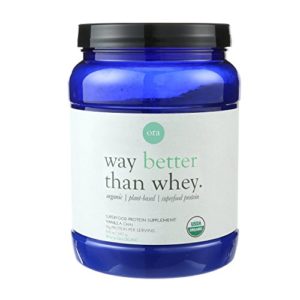 Organic Protein Powder by Ora Organic   Plant Protein from Organic Pea  Flax Seed  Hemp  Quinoa and other Superfood Proteins   Vanilla Chai Flavor - Fully Vegan  Non-GMO  Gluten Free  Dairy Free  a cl