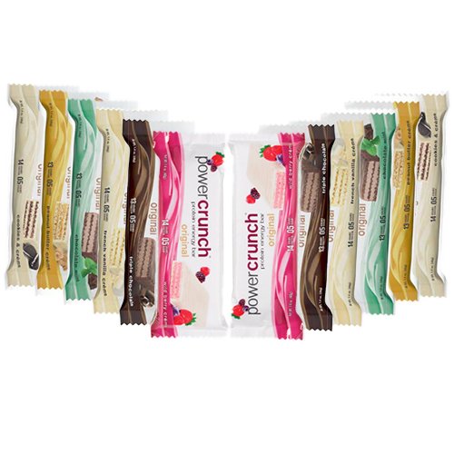 Power Crunch High Protein Energy Snack1 4-Ounce Bars (Pack of 12) Variety Pack of 6 Delicious Flavors 1 Power Crunch High Protein Energy Snack1 4-Ounce Bars (Pack of 12) Variety Pack of 6 Delicious Flavors
