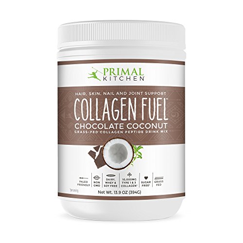 Primal Kitchen Collagen Fuel Protein Mix  Chocolate Coconut - Non-Dairy Coffee Creamer  Supports Healthy Hair  Skin  Nails and Joints  Promotes Muscle Repair