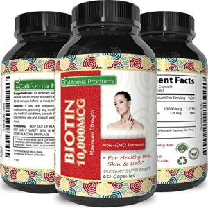 Pure And Potent Biotin Supplements To Combat Hair Loss   Support Hair Growth   Aid In Weight Loss For Men And Women - Natural Vitamins For Hair Growth - Can Help Reduce Thinning Hair