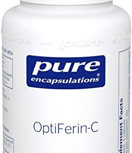 Pure Encapsulations - OptiFerin-C - Hypoallergenic Dietary Supplement with Enhanced Iron Absorption - 60 Capsules
