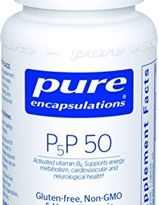 Pure Encapsulations - P5P 50 - Activated Vitamin B6 to Support Metabolism of Carbohydrates  Fats  and Proteins  - 60 Capsules