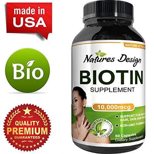 Pure Potent Biotin Vitamins – Promotes Hair Growth Prevents Hair Loss - Introduces Better Skin Hair Nails - Natural Supplement for Men and Women- Helps Promote Faster Metabolism 1 Pure Potent Biotin Vitamins – Promotes Hair Growth Prevents Hair Loss - Introduces Better Skin Hair Nails - Natural Supplement for Men and Women- Helps Promote Faster Metabolism