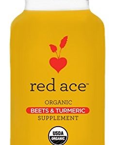 Red Ace Organic Beets   Turmeric Supplement  6 - 2 Ounce