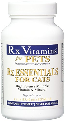 Rx Vitamins Essentials Powder for Cats  4 oz One Size 1 Rx Vitamins Essentials Powder for Cats  4 oz One Size