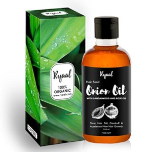 Ryaal Hair Food Onion Hair Oil - Nourishing Hair Fall Treatment with 100  Real Onion Extract  Argan Oil  Jojoba Oil  Shea Butter  Mango Butter - Intensive Hair Fall Dandruff Treatment (6 76 fluid oz)
