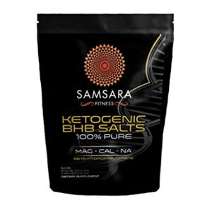 Samsara Fitness Ketogenic BHB Salts - Pure Exogenous Ketones Supplement - Keto (BHB) Salts   Beta Hydroxybutyrate Supplement Powder (2 05 Ounce)