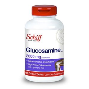 Schiff Glucosamine 2000mg with Hyaluronic Acid  150 tablets - Joint Supplement