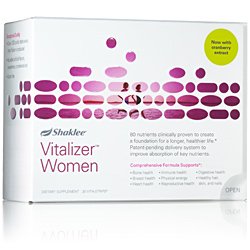 Shaklee Vitalizer Women Dietary Supplement 30 Vita-Strips