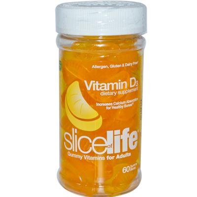 Slice Of Life  Vitamin D3  60 ct ( Multi-Pack)