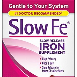 Slow Fe  High Potency Iron 45 mg  Slow Release - 60 Tablets