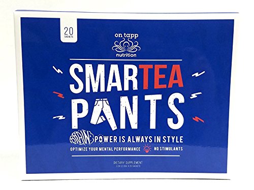 Smartea Pants - Nootropic Enhanced Smart Green Tea Increase Focus Productivity and Energy with Lion's Mane and Cat's Claw extract 1 Smartea Pants - Nootropic Enhanced Smart Green Tea Increase Focus Productivity and Energy with Lion's Mane and Cat's Claw extract