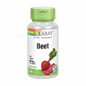 Solaray Beet  605mg  100 Capsules