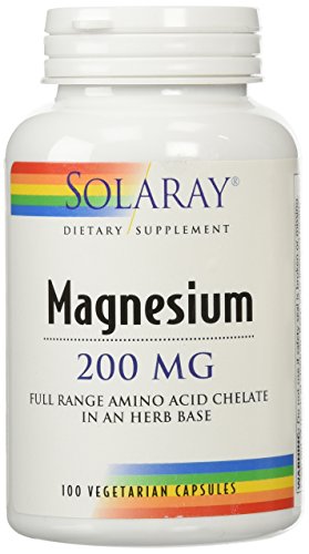 Solaray Magnesium  AAC Supplement  200 mg  100 Count 1 Solaray Magnesium  AAC Supplement  200 mg  100 Count