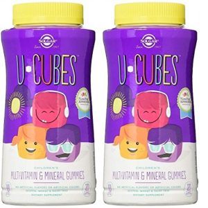 Solgar  U-Cubes  Children's Multi-Vitamin   Mineral Gummies  120 Gummies (Pack of 2)