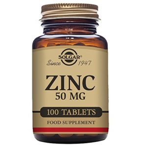 Solgar – Zinc 50 mg  100 Tablets