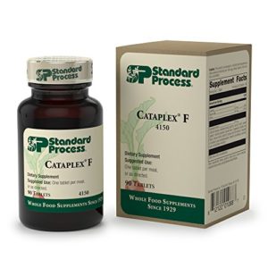 Standard Process - Cataplex F Tablets - Supports Inflammatory Response Function  Metabolism  and Nervous System  Provides Vitamin B6 and Natural Omega-3 Fatty Acids  Gluten Free - 90 Tablets