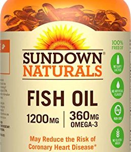 Sundown Naturals Fish Oil Extra Strength 1200 mg  100 Softgels