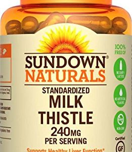 Sundown Naturals Milk Thistle 240 mg  60 Capsules