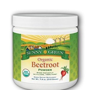 Sunny Green Organic Powder  Beetroot  7 4 Ounce