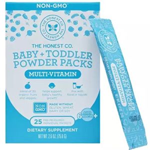 The Honest Company Baby   Toddler Multivitamin Powder Packs  25 Count