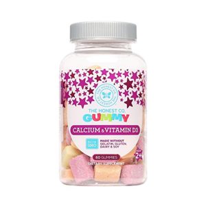 The Honest Company Calcium   Vitamin D3 Gummy  60 Count