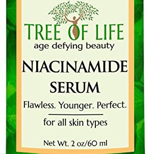 ToLB Niacinamide Serum 5  - 2 oz (DOUBLE SIZE) - Vitamin B3 Cream - Moisturizer Visibly Tightens Pores with Hyaluronic Acid and many other natural and organic ingredients - 2 Ounces