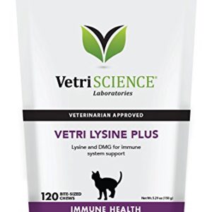 VetriScience Laboratories - Vetri Lysine Plus  120 Bite-Sized Chews