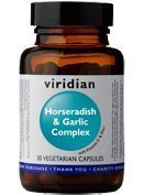 Viridian Horseradish   Garlic Complex - Vitamin C   Zinc - 30 Vegicaps by Viridian