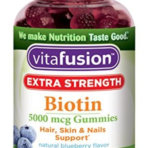 Vitafusion Extra Strength Biotin Gummies  100 Count (Packaging May Vary)